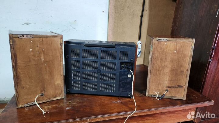 Катушечный магнитофон сатурн 202-1 колонки 2шт