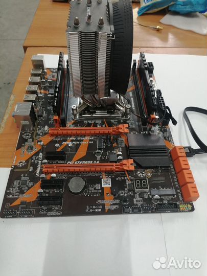 Комплект Xeon e5 2678 v. 3, 16 GB 3200mhz. Куллер