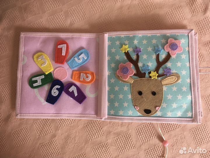 Книжка из фетра