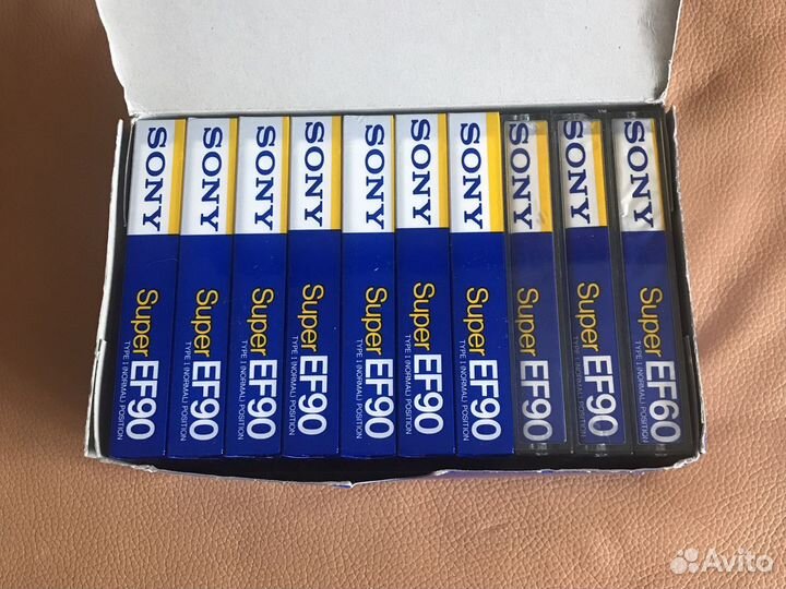 Аудиокассета Sony Super EF90