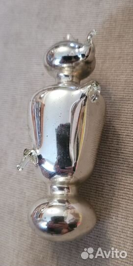 Елочная игрушка СССР Самовар