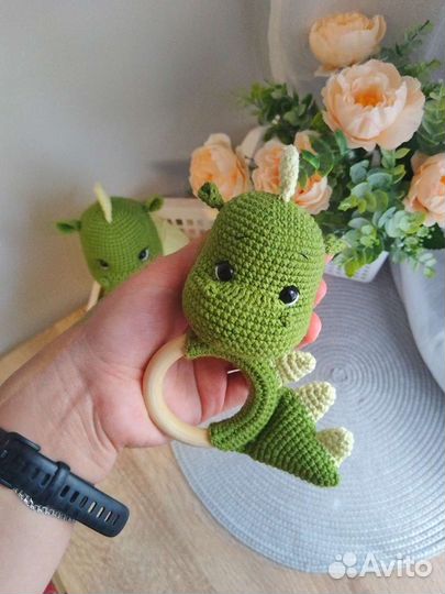 Вязаные игрушки дракон