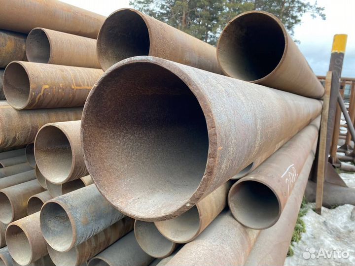 Труба бу восстановленная ф219х6-10 пш, гк. Свая