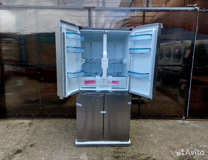 Холодильник Midea многодверный (серебро)