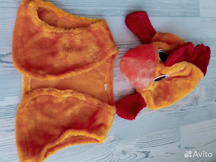 Карнавальный костюм Петушок в народном стиле р.122