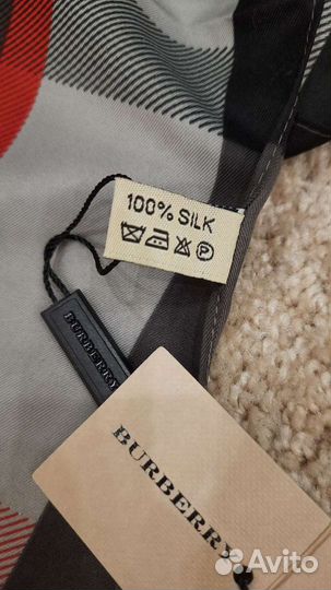 Платок шёлковый новый Burberry