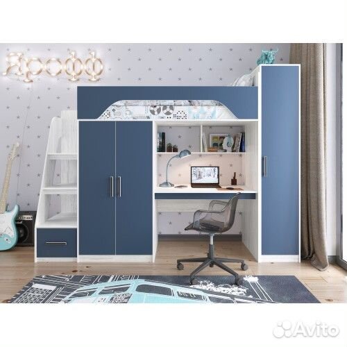 Кровать чердак