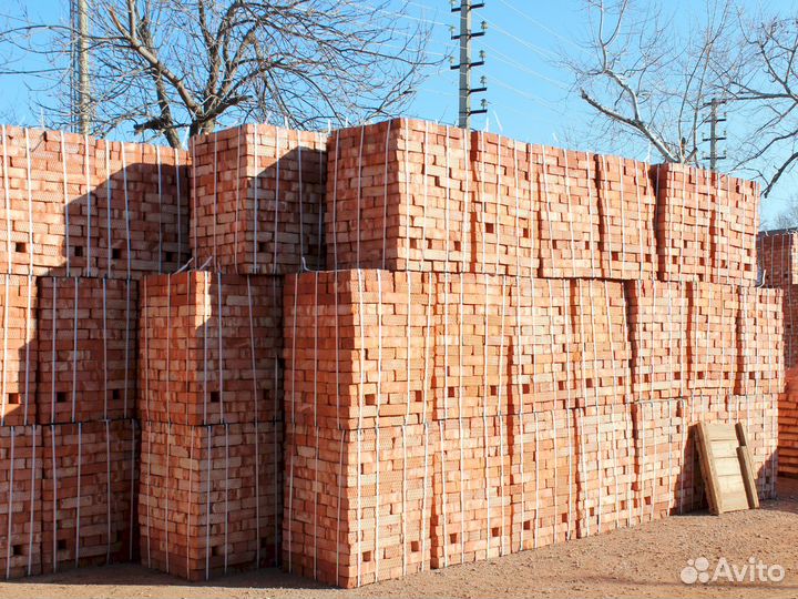 Кирпич 250х120х6 одинарный