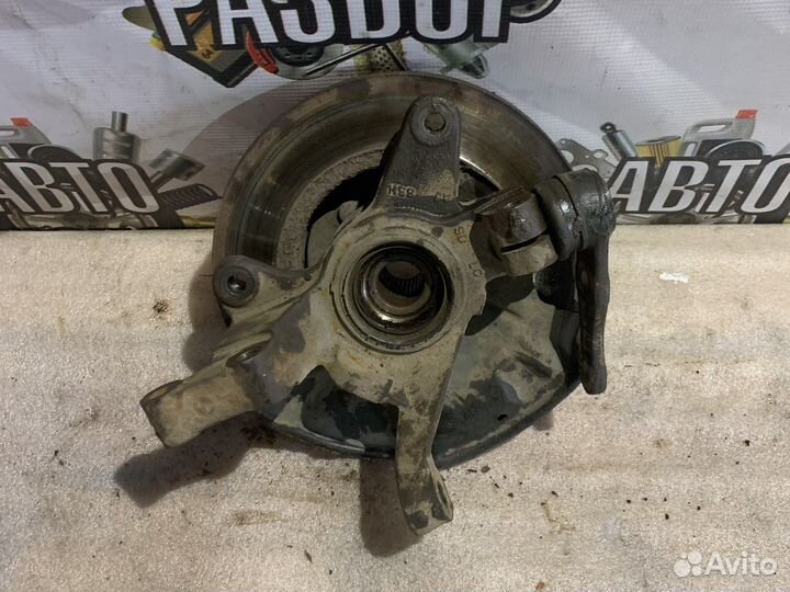 Kia spectra поворотный кулак левый в сборе