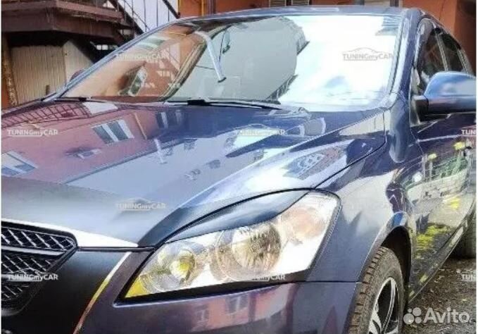 Реснички на фары KIA сeed 2007-2012 хэтчбек