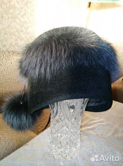 Шапка зимняя женская