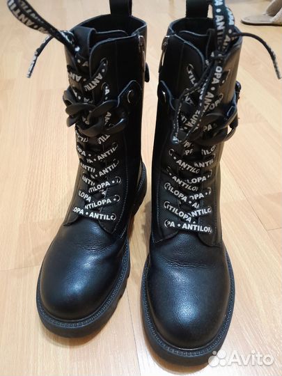 Сапоги для девочки демисезонные 38р