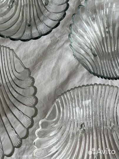 Тарелки- ракушки на ножках