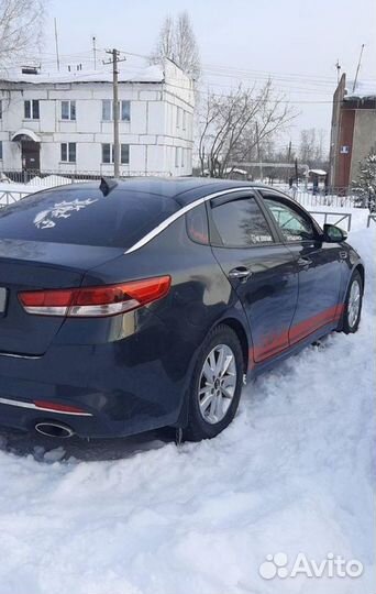 Kia Optima 2.4 AT, 2016, битый, 55 628 км