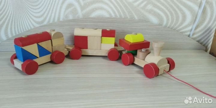 Паровозик конструктор