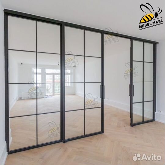 Зонирование комнаты перегородкой