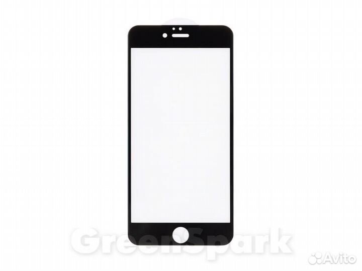 Защитное стекло 3D для iPhone 6/6S черный vixion