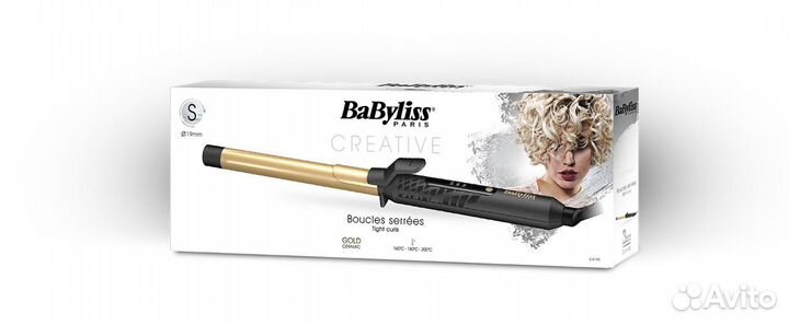 Babyliss paris creative c432e щипцы 32mm