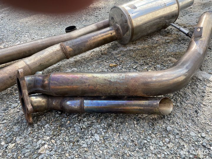 Прямоточная выхлопная трасса под турбину TD06 20G