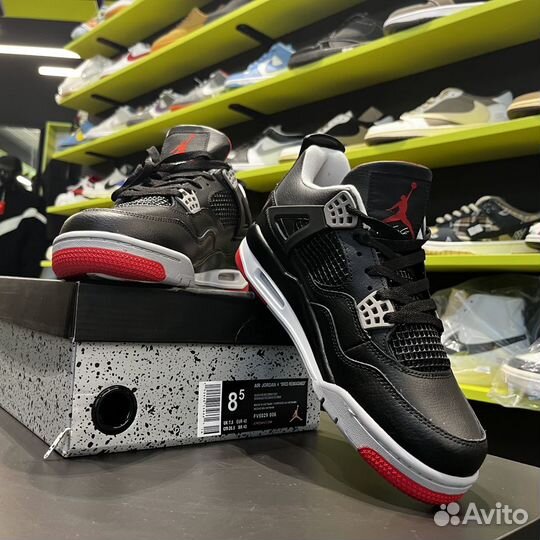 Кроссовки Nike Air Jordan 4 Bred Reimagined