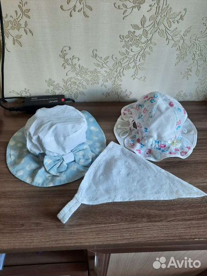Панамки на возраст 4-6 лет+очки