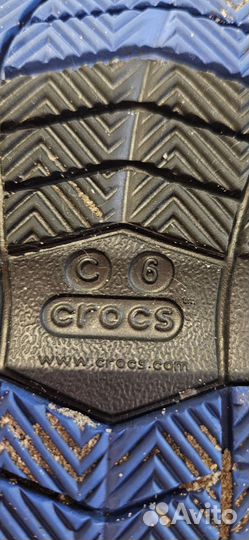 Детские резиновые сапоги crocs c6