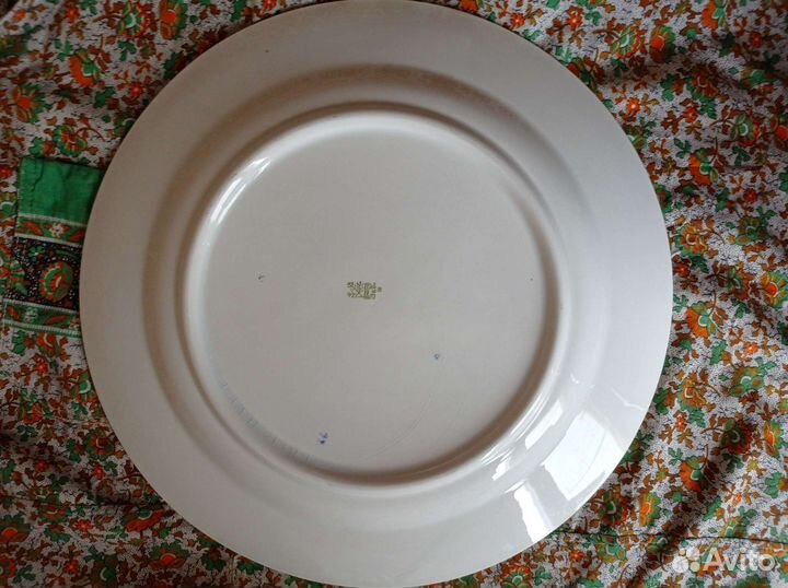 Большое круглое блюдо СССР