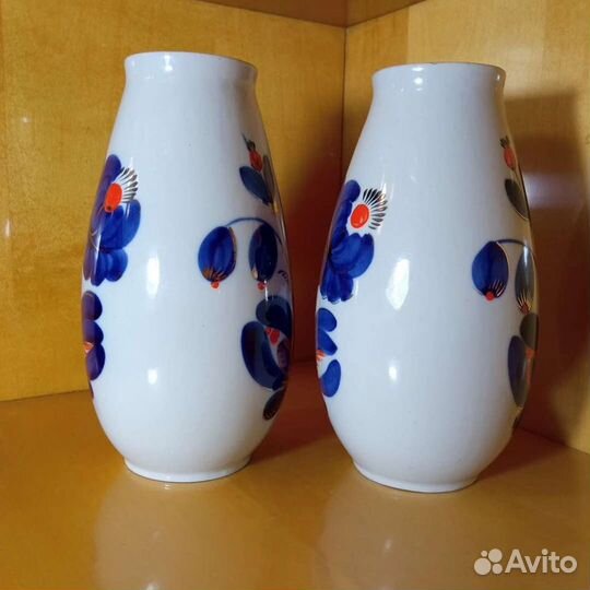 Парные вазы из 1970-х Полонное