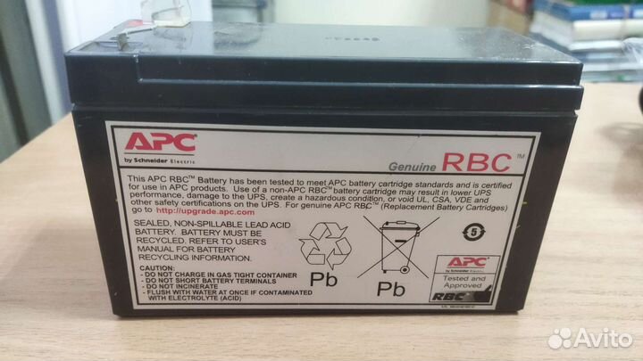 Аккумуляторная батарея для ибп apc 12