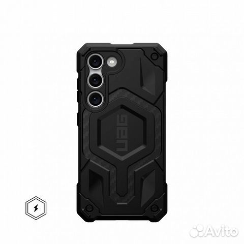Чехол UAG Monarch Pro для Samsung S23 карбон