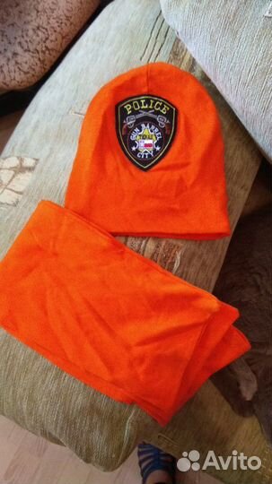 Набор для мальчика шапка и шарфик