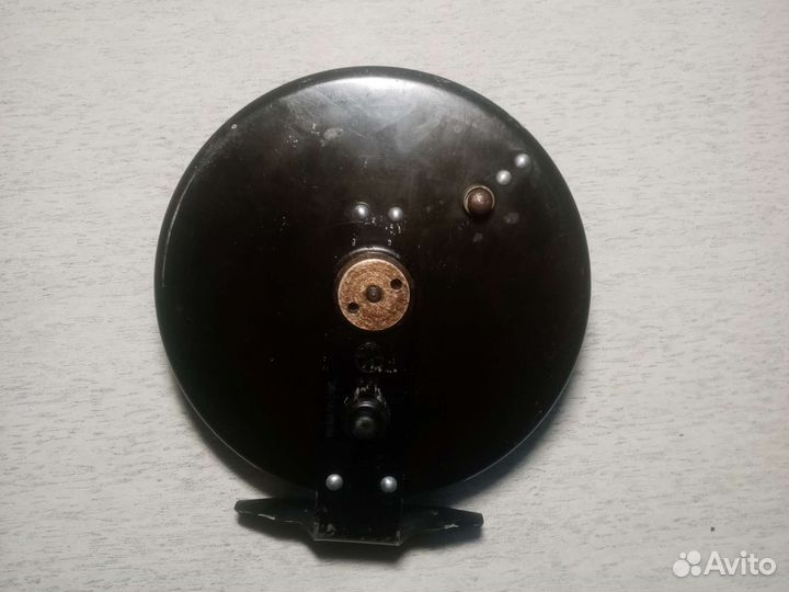 Спиннинг алюминиевый СССР. Катушка СССР