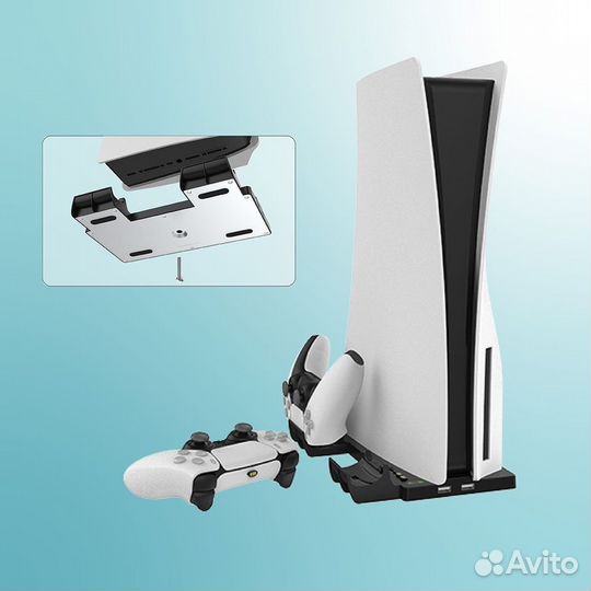 Sony PS5 подставка + зарядная станция,новая,в упак