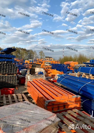 Паллетные стеллажи складские Профстор б/у лот 1725