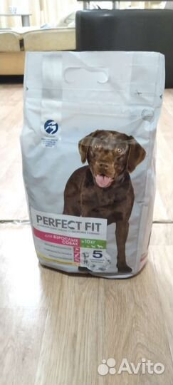 Корм perfect fit для собак