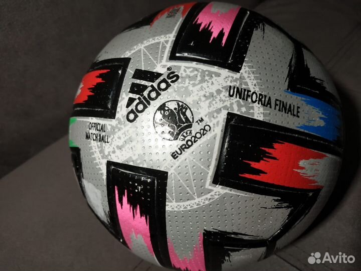 Футбол.мяч Adidas Uniforia Finale2020 omb,s5 grey