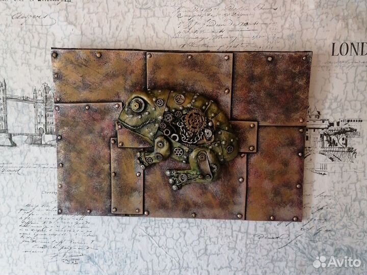 Картина интерьерная в стиле стимпанк