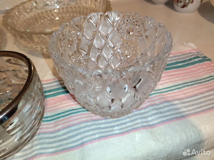 Хрусталь СССР Салатницы