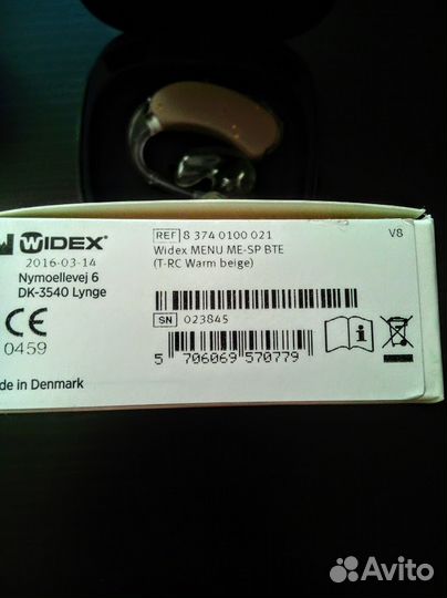 2 новых слуховых аппарата Widex menu ME-19 и ME-SP