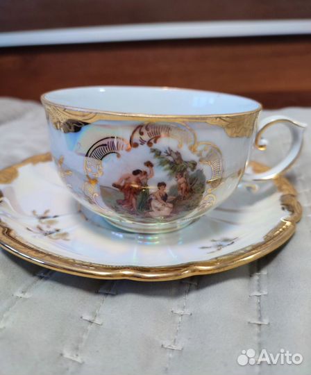 Чашка и блюдце от немецкого сервиза Мадонны