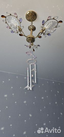 Люстра трехрожковая