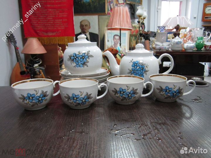 Сервизы и чайные пары эпохи СССР