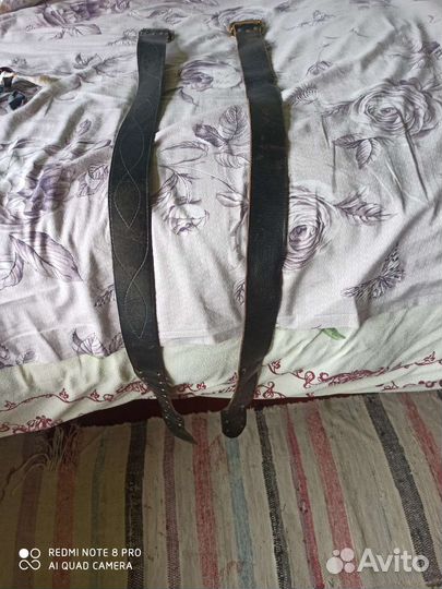 Ремень офицерский СССР кожаный