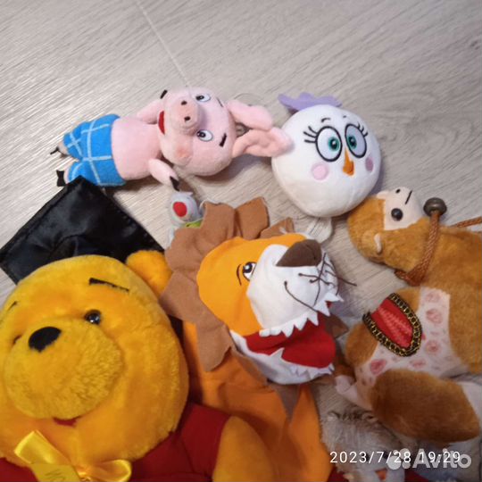 Пакет мягких игрушек