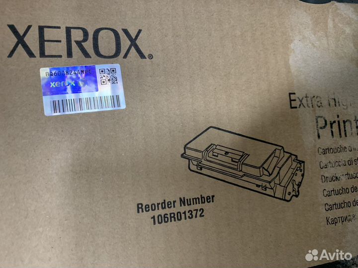Картридж xerox 3600 оригинал