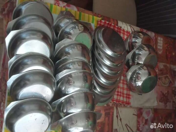 Тарелки из нержавейки СССР