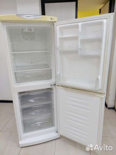Узкий LG Холодильник бу 150см/Гарантия/Доставка