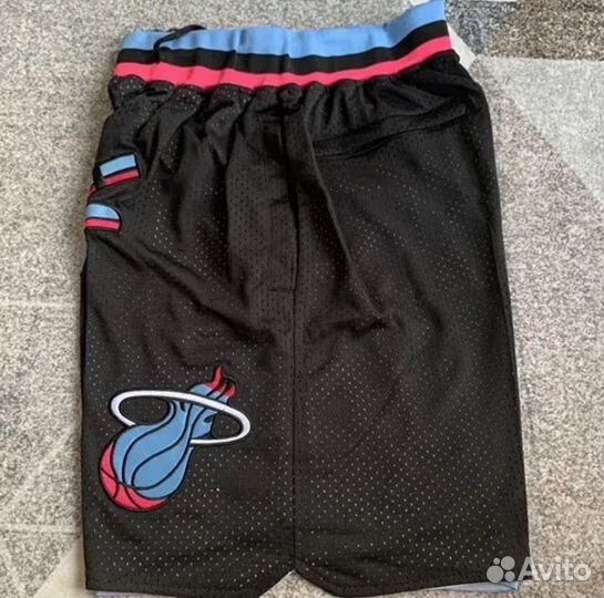 Шорты nike nba miami heat