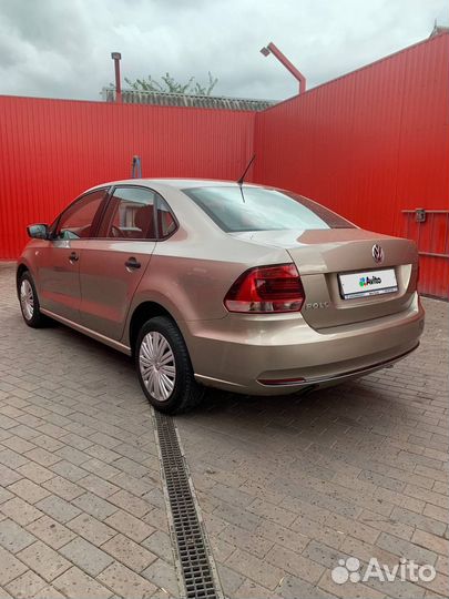 Volkswagen Polo 1.6 AT, 2016, 123 000 км