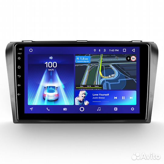 Android магнитола Mazda 3 bl 2009-2013 teyes мазда